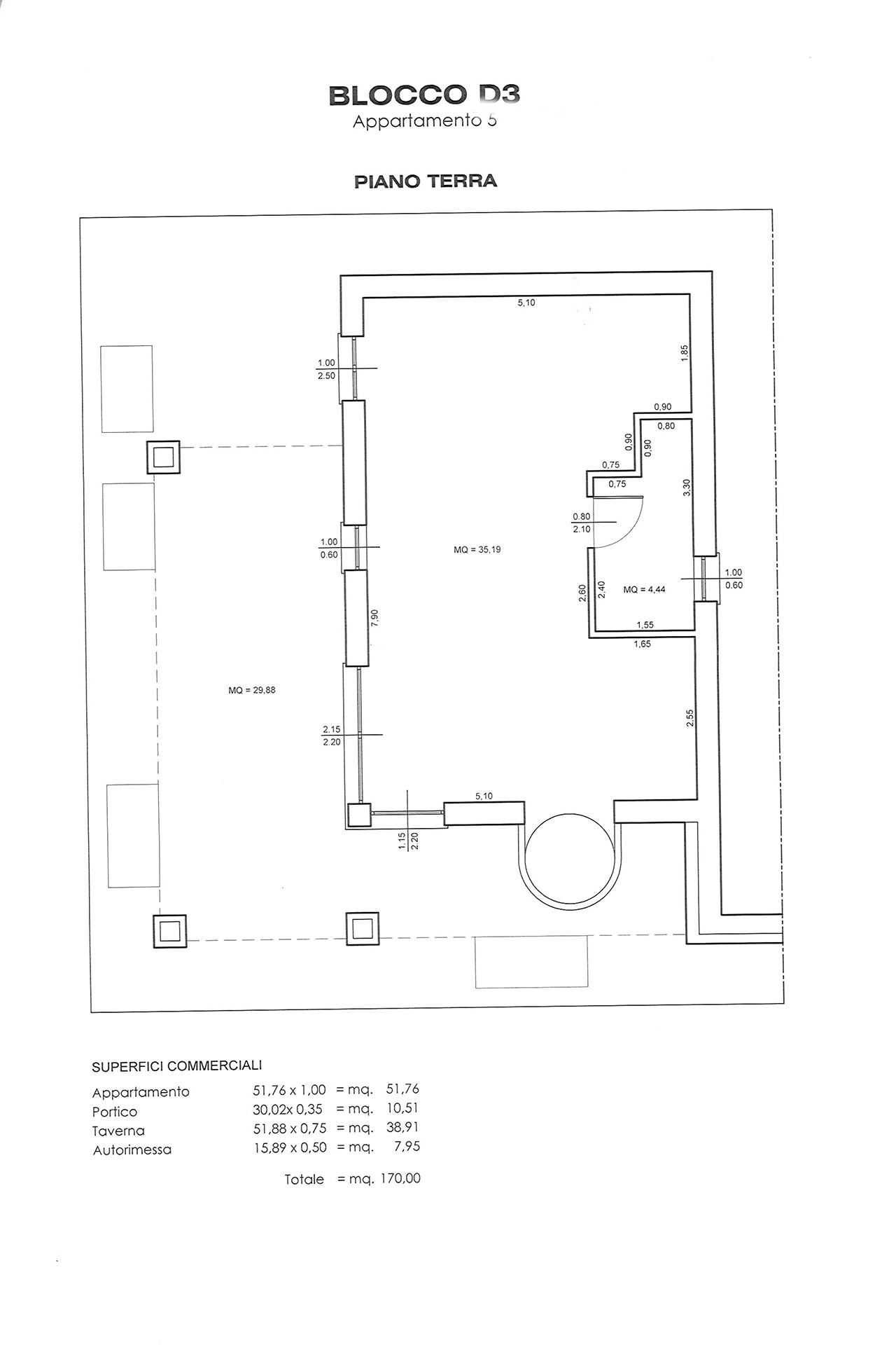Apartment under construction in Residence with pool