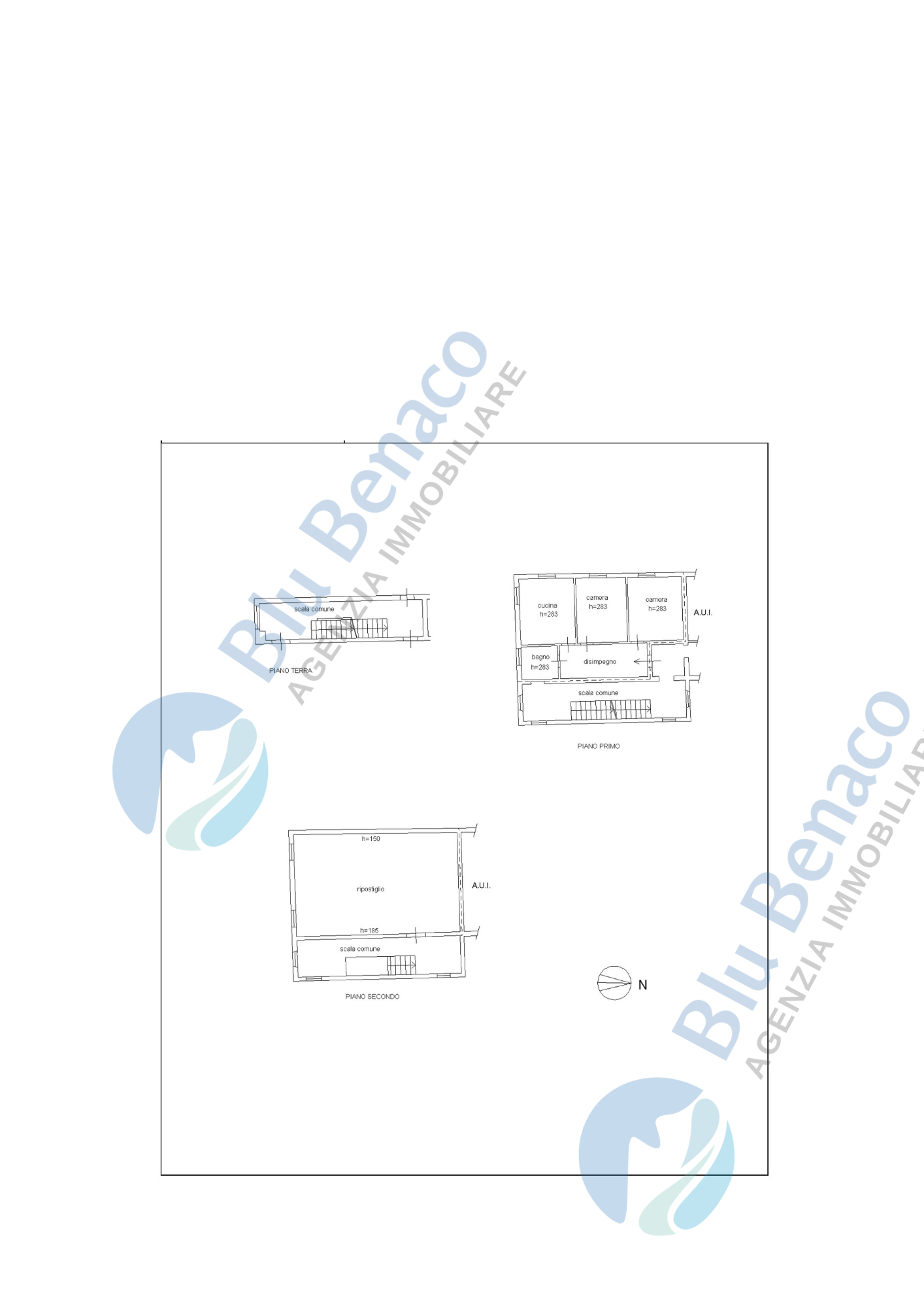 Porzione di casa cielo terra, con portico esterno