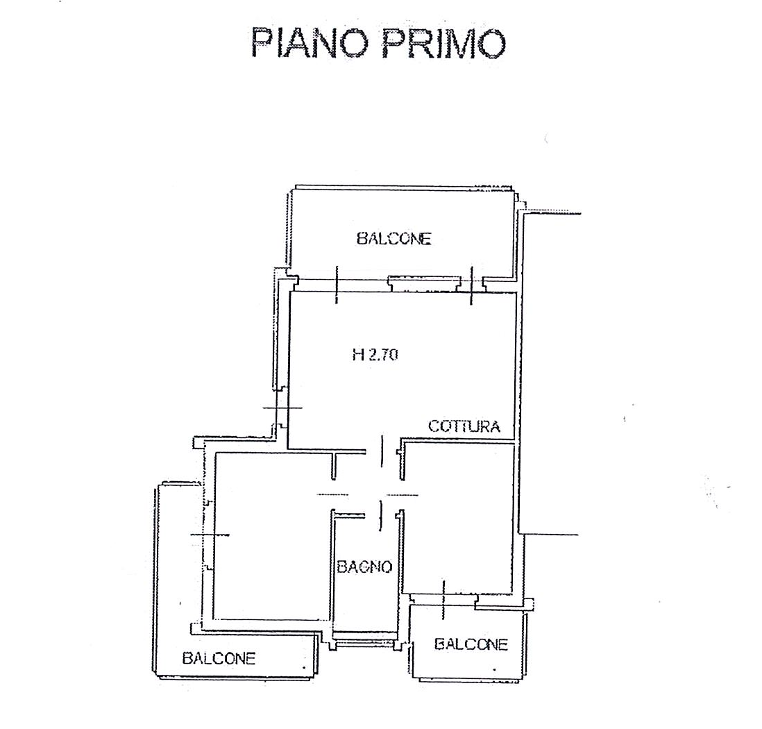Three-room apartment for sale in Toscolano