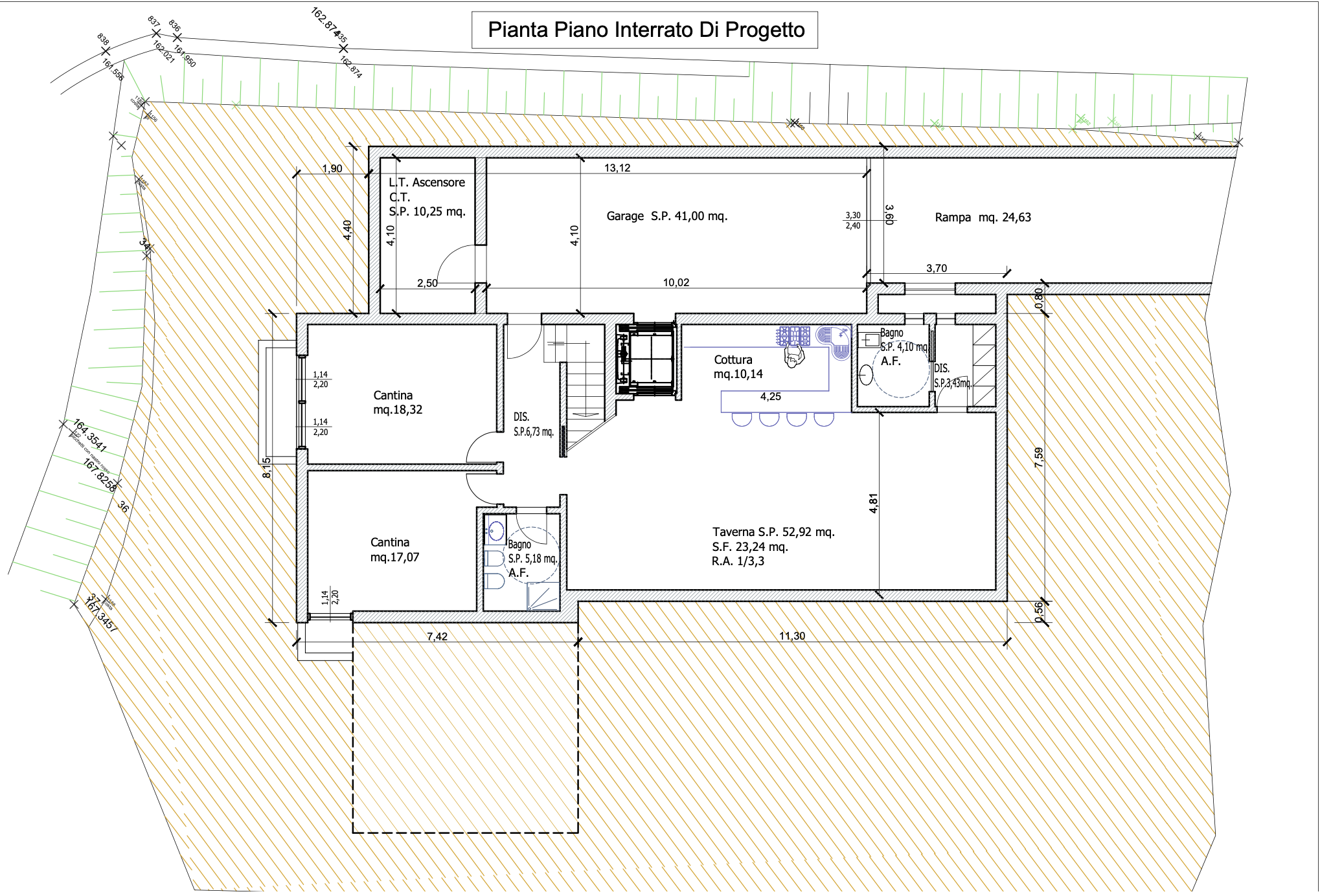 Nuova villa in costruzione a Montemaderno