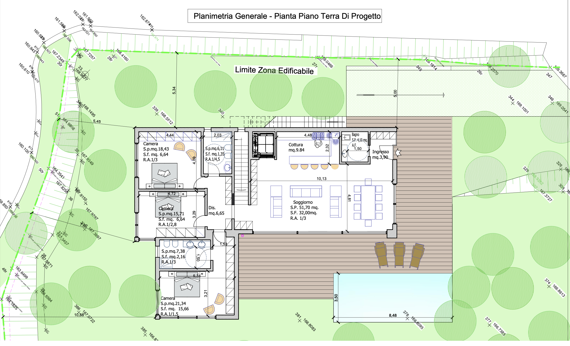 Nuova villa in costruzione a Montemaderno