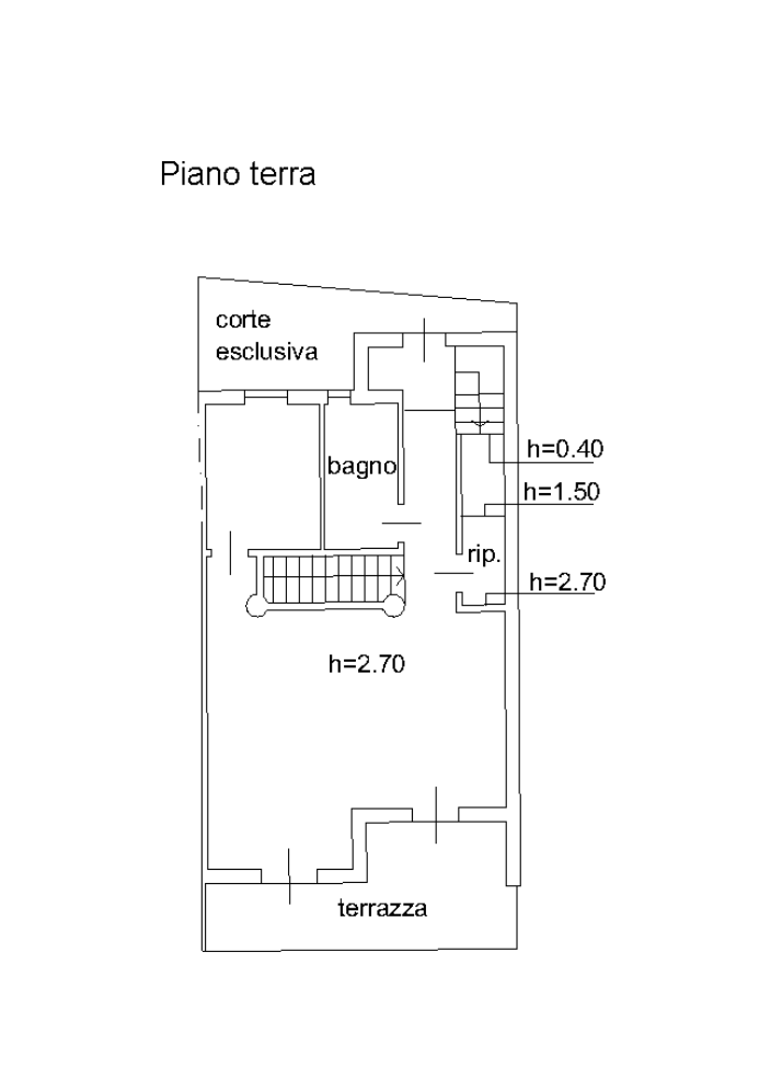Villetta di testa in vendita a Gaino