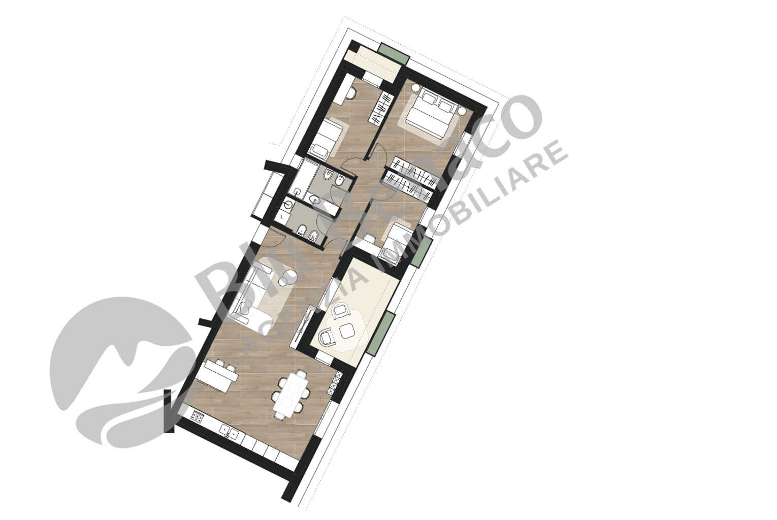 Quadrilocale in costruzione in vendita a Maderno