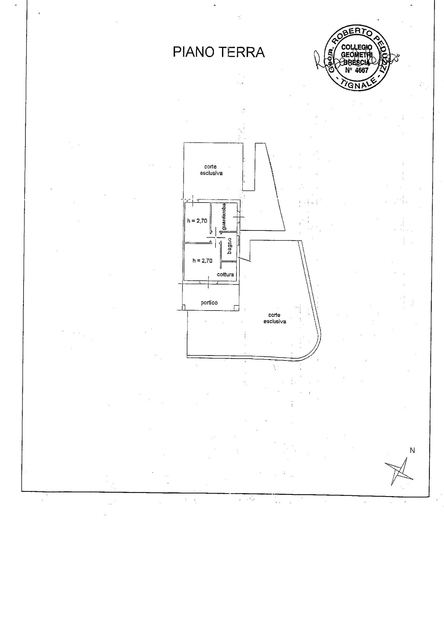 appartamento piano terra, con box auto in vendita a Cecina 