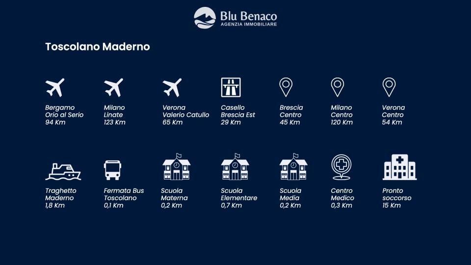 Trilocale di nuova costruzione a Toscolano