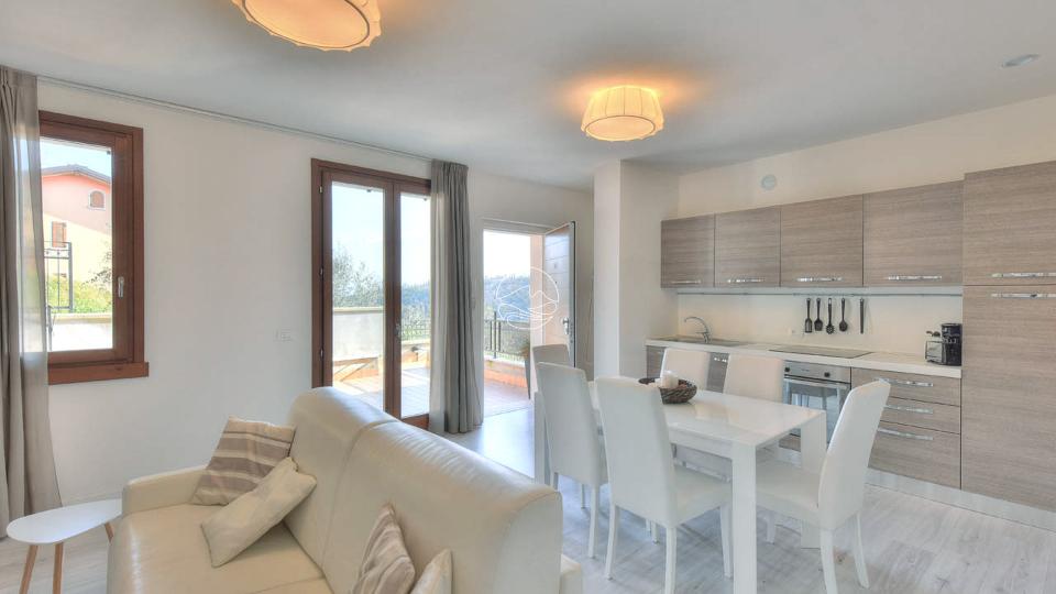 Three-room apartament in residence with pool