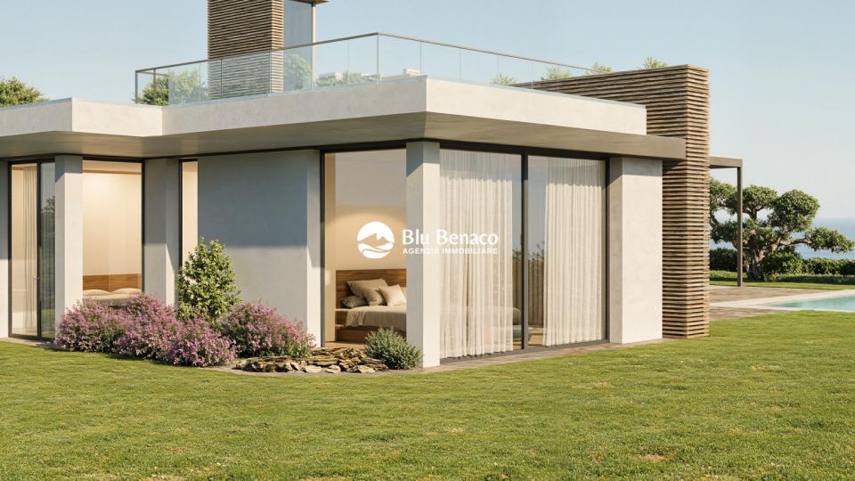 Nuova villa in costruzione a Montemaderno