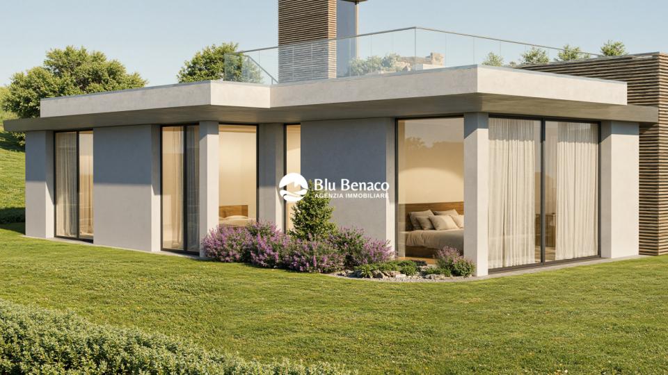 Nuova villa in costruzione a Montemaderno