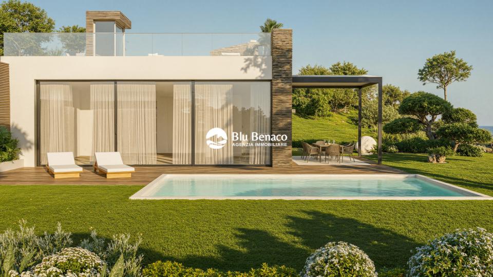 Nuova villa in costruzione a Montemaderno
