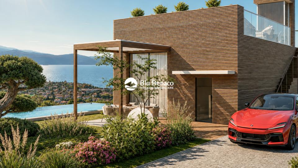 Nuova villa in costruzione a Montemaderno