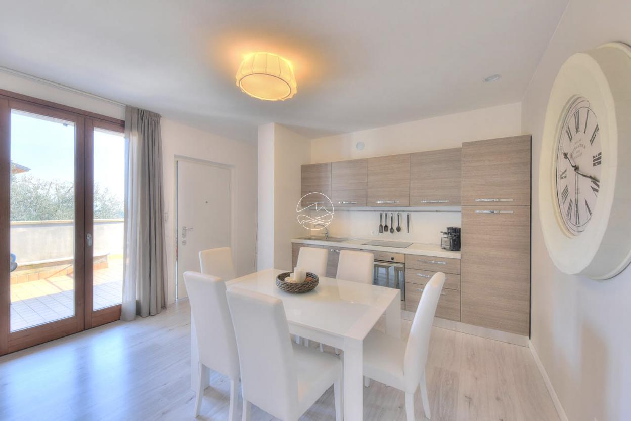 Three-room apartament in residence with pool