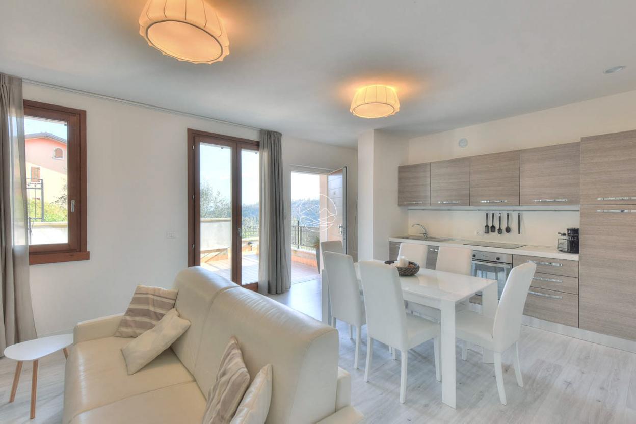 Three-room apartament in residence with pool