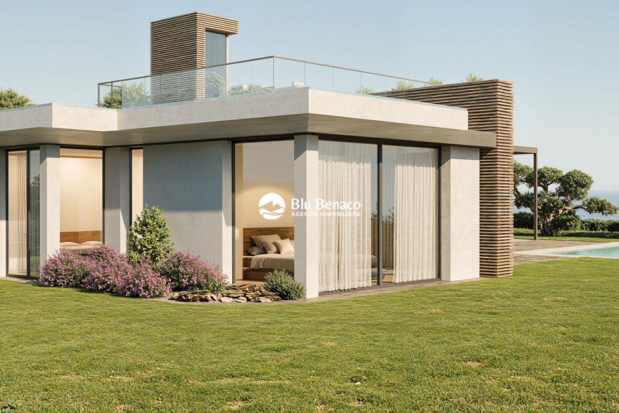 Nuova villa in costruzione a Montemaderno