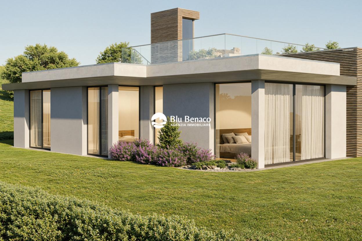 Nuova villa in costruzione a Montemaderno