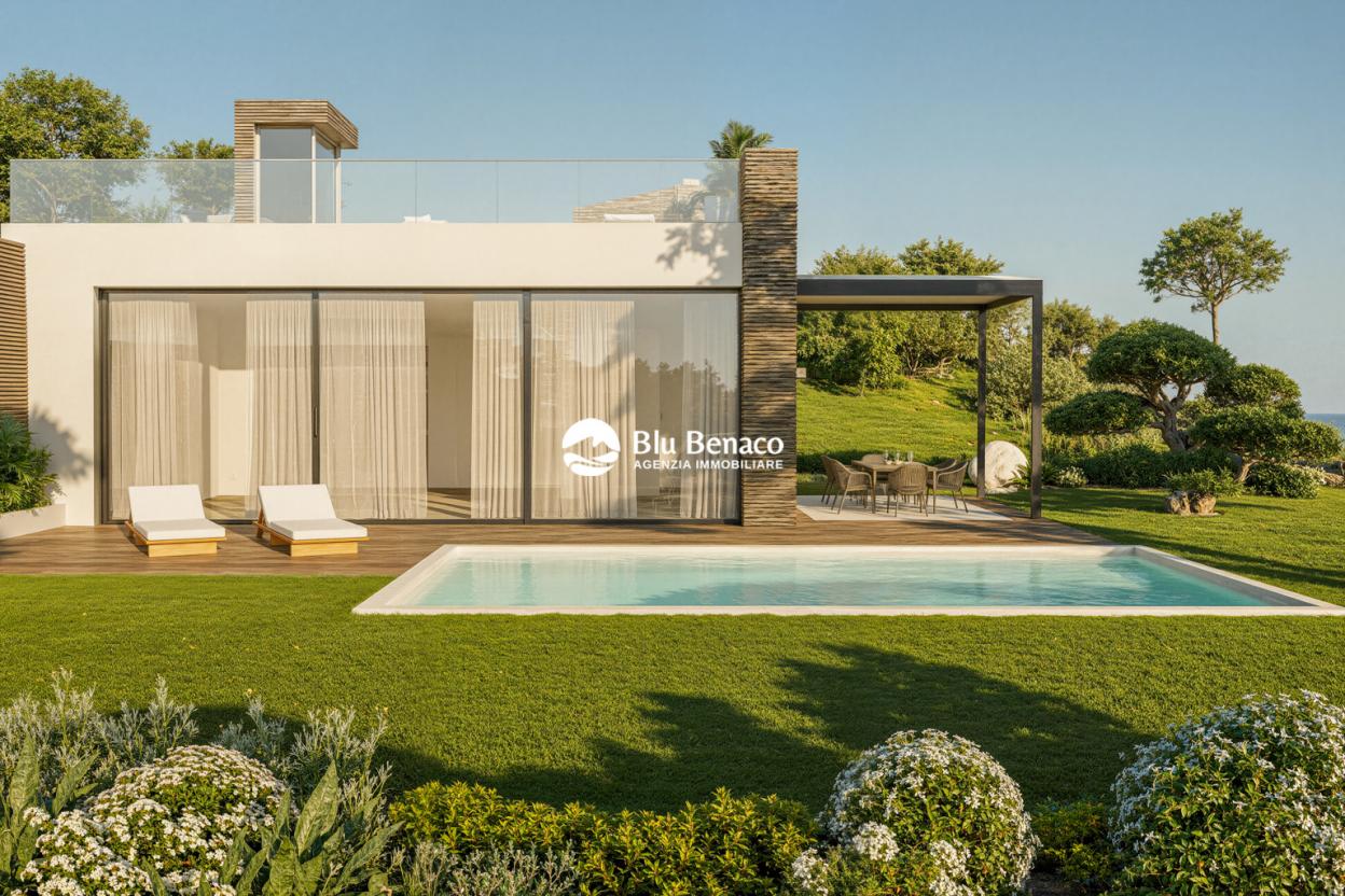 Nuova villa in costruzione a Montemaderno