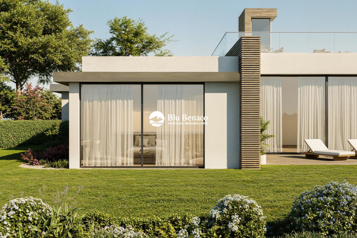 Nuova villa in costruzione a Montemaderno