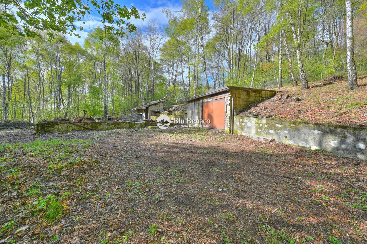 Kleines Haus in den Wäldern von Briano